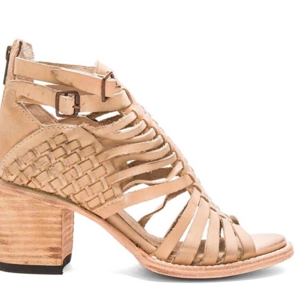Freebird by Steven Tan Braided Leather Sandals